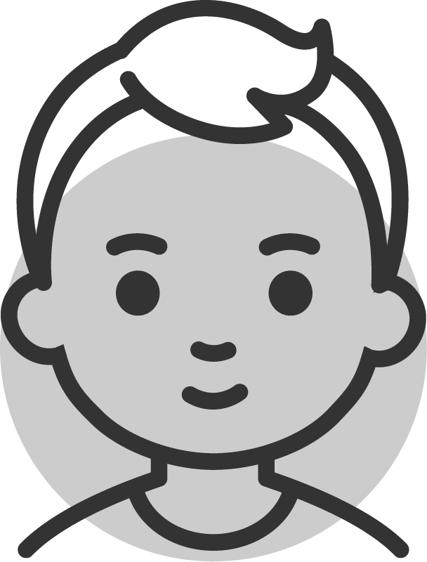 Icon representing a child